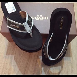 Coach Flip Flops